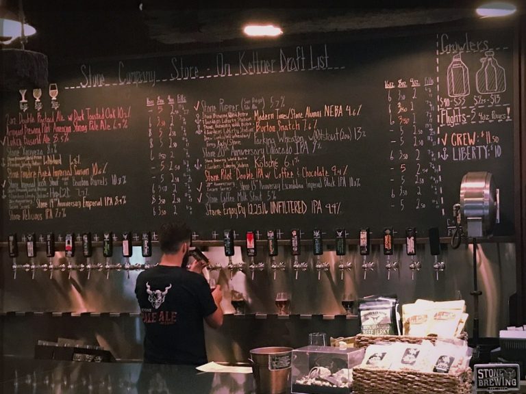 Stone Brewing Tap Room: Kettner, Downtown