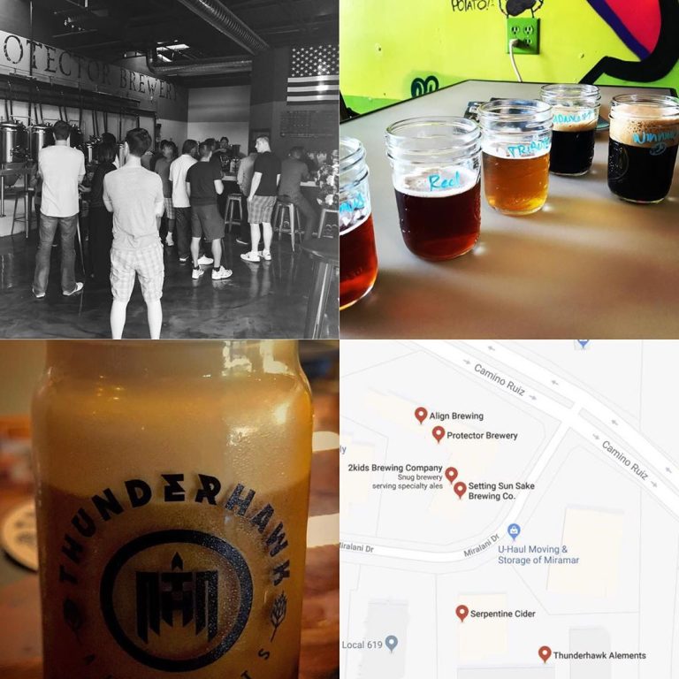 San Diego Beer Tour: Miralani Makers District (Miramar)