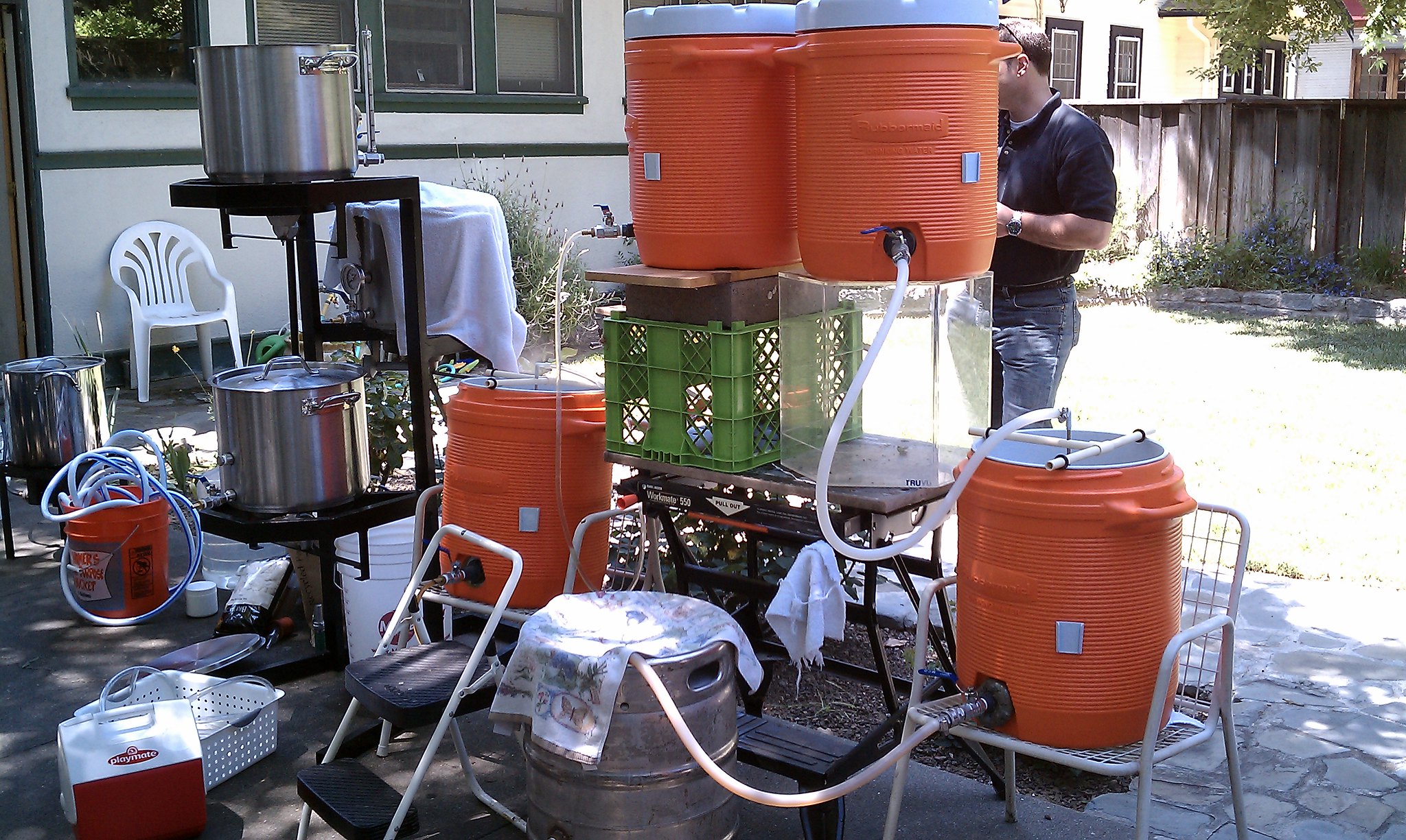 How to BrewinaBag (BIAB) on a Budget Beer Maverick