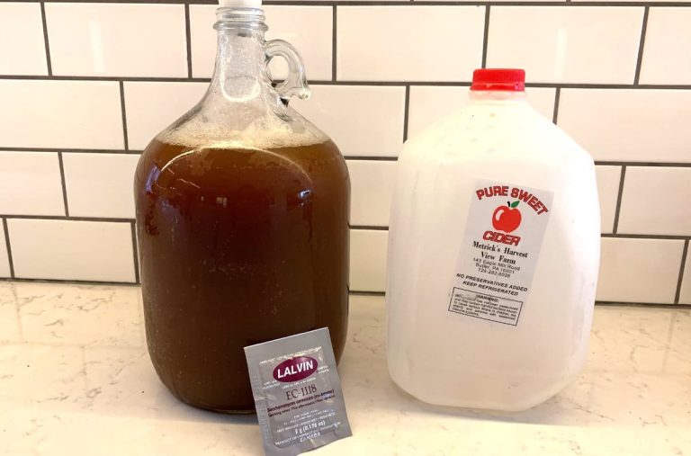 My First Attempt at Homebrewing Cider